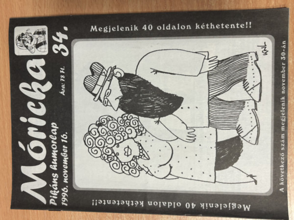 Móricka 34 - 1996. november