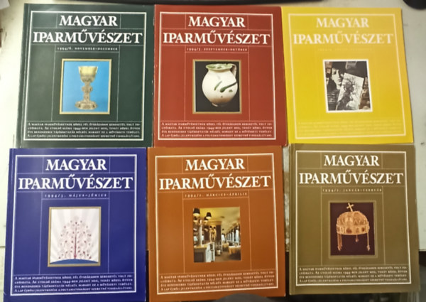 Kolossa Katalin  (fszerk.) - Magyar iparmvszet 1994 (janur-December) - Teljes vfolyam 6 ktetben