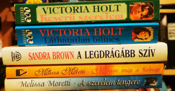 Holt Victoria, Melissa Moretti Brown Sandra - Romantikus könyvcsomag 5 db
