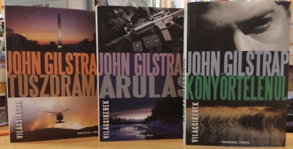 John Gilstrap - 3 db John Gilstrap: �rul�s + K�ny�rtelen�l + T�szdr�ma