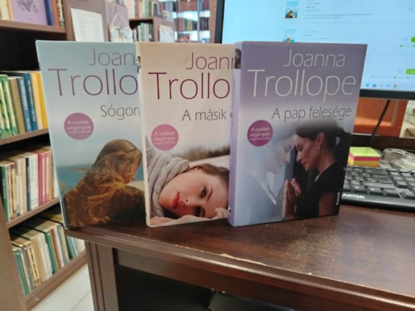 Joanna Trollope - Joanna Trollope knyvcsomag, 3db. Sgornk+A msik csald+A pap felesge