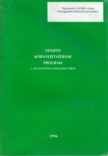 Nemzeti Környezetvédelmi Program 1997-2002