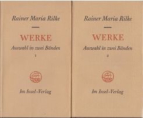 Rainer Maria Rilke - Werke I-II. (nmet nyelv)