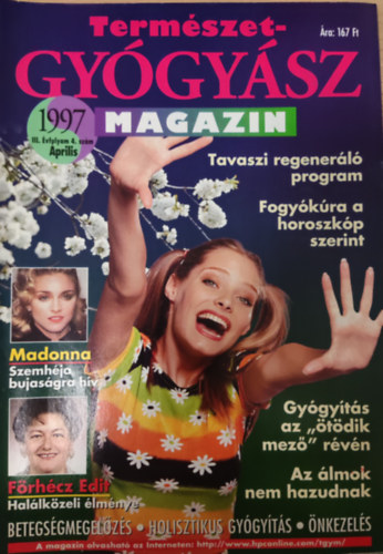 Term�szetGy�gy�sz magazin- 1997. �prilis, III. �vfolyam 4. sz�m