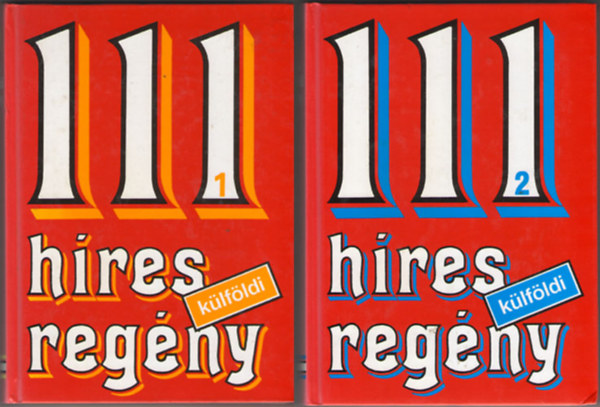 Kozmosz Knyvek - 111 hres klfldi regny I-II.