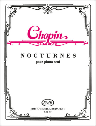 Frédéric Chopin - Nocturnes pour piano seul - zongorára