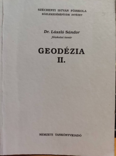 Dr. Lszl Sndor - Geodzia II.
