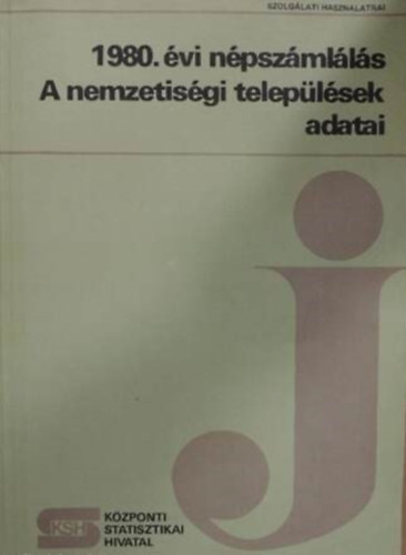 1980. vi npszmlls - A nemzetisgi teleplsek adatai