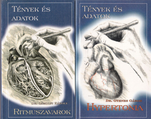 Dr. Zmolyi Kroly, Dr. Gyenes Gbor Pter Zoltn dr. - 4 db Tnyek s adatok  orvosi knyv : Hypertonia + Ritmuszavarok + Gastro-oesophagealis reflux betegsg, peptikus fekny s funkcionlis dyspepsia +  Lipoproteinek