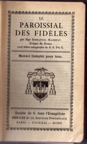 Emmanuel Marbeau - Le parossial des fidles