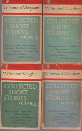 T�bb szerz� - Collected short stories 1-4. k�tet