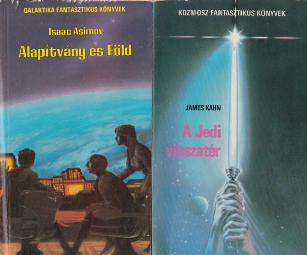 James Kahn Isaac Asimov - 2 db fantasztikus knyv: A Jedi visszatr + Alaptvny s Fld