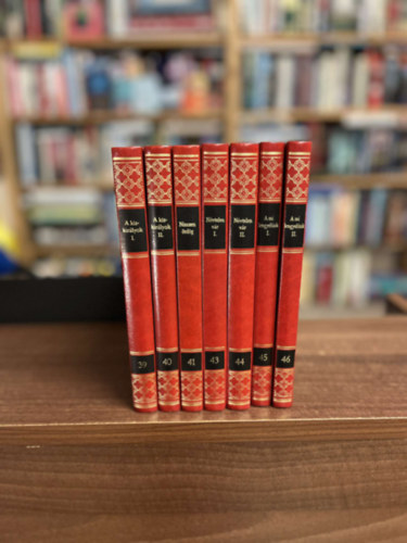 J�kai M�r - J�kai M�r Munk�i 39-46. k�tet Gy�jtem�nyes D�szkiad�s Unikornis Kiad�