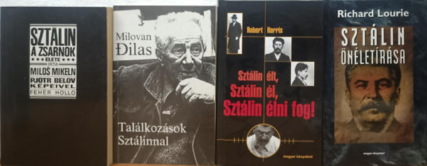 Robert Harris, Milovan Dilas, Mikeln, M.-Belov, P. Richard Lourie - Szt�lin t�m�j� k�nyvcsomag
