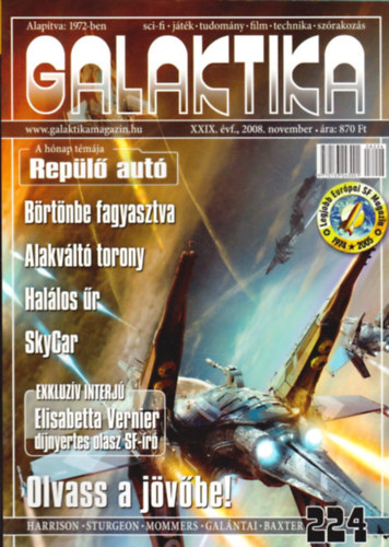 Burger István (szerk.) - Galaktika 224 (XXIX.évf.,2008)