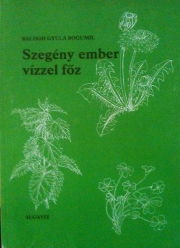 Balogh Gyula Bogumil - Szegény ember vízzel főz