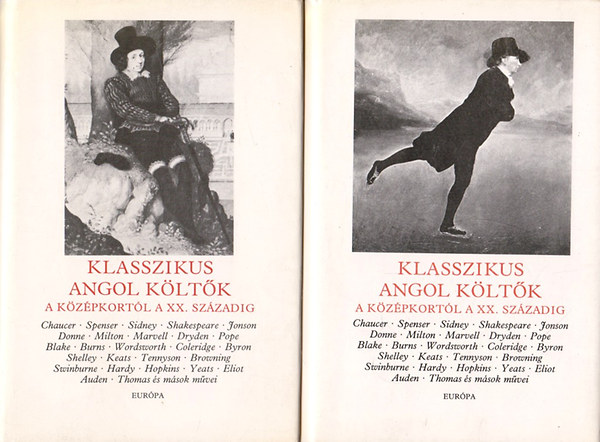 Klasszikus angol kltk - A kzpkortl a XX. szzadig I-II.