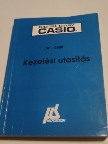ismeretlen - Digital Diary Casio SF-9500 Kezel�si utas�t�s