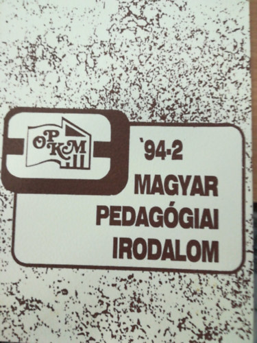 Magyar pedag�giai irodalom 94-2