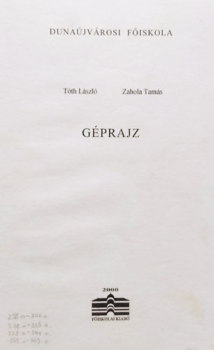T�th L�szl�; Zahola Tam�s - G�prajz