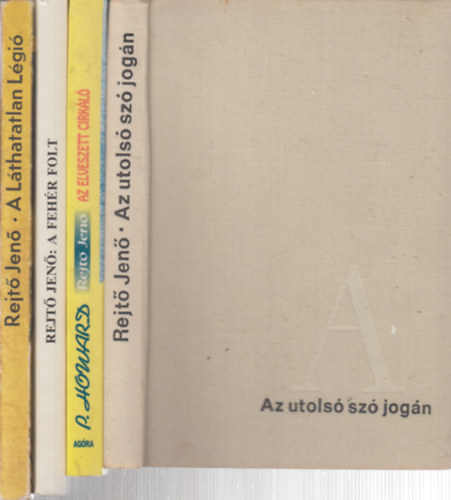 P. Howard  (Rejt Jen) - 4 db. kalandregny (Az utols sz jogn + Az elveszett cirkl + A fehr folt + A Lthatatlan Lgi)