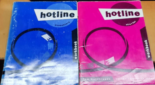 Tom Hutchinson - 2 db Hotline Workbook: elementary + Starter