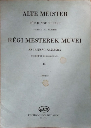 Alfred Moffat - R�gi mesterek m�vei az ifj�s�g sz�m�ra II.