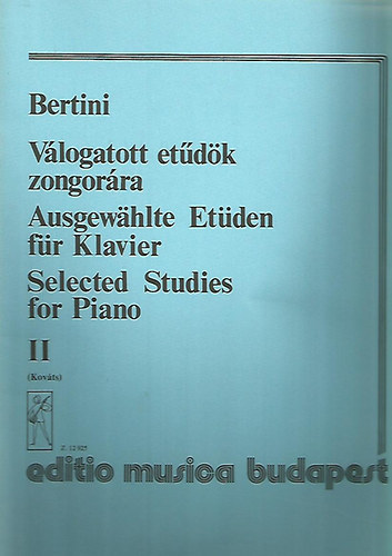 Te�ke Marianne - V�logatott et�d�k zongor�ra II