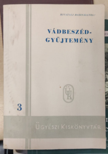 gyszi Kisknyvtr 3: Vdbeszdgyjtemny