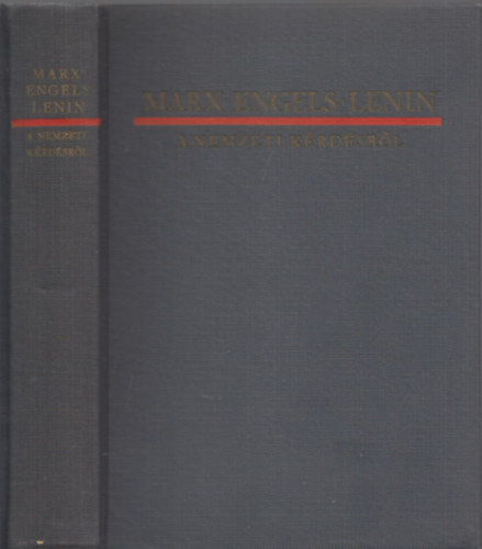 Marx-Engels-Lenin - A nemzeti krdsrl