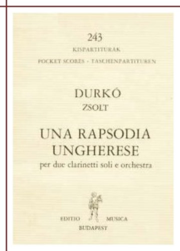 Zsolt Durkó - Una rapsodia ungherese