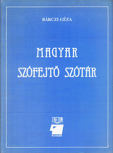 Brczi Gza - Magyar szfejt sztr (reprint)