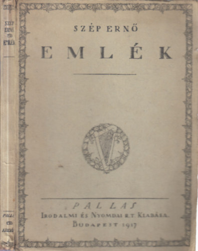 Szép Ernő - Emlék (I. kiadás)