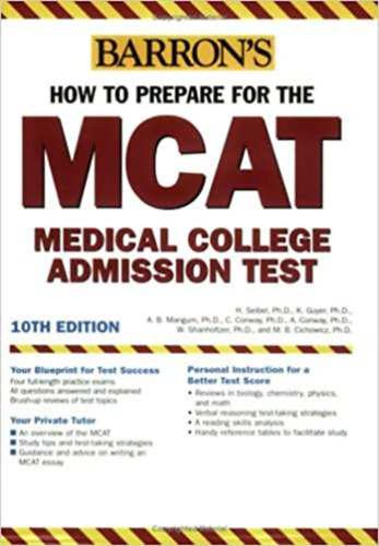 How to Prepare for the MCAT (BARRON'S HOW TO PREPARE FOR) 10th Edition