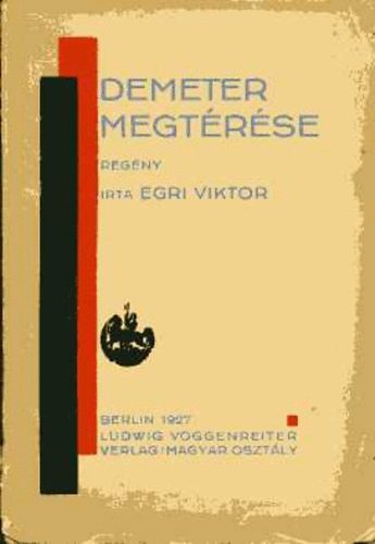 Egri Viktor - Demeter megtrse
