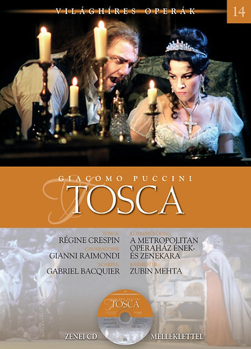Giacomo Puccini - Tosca - Zenei CD mellklettel