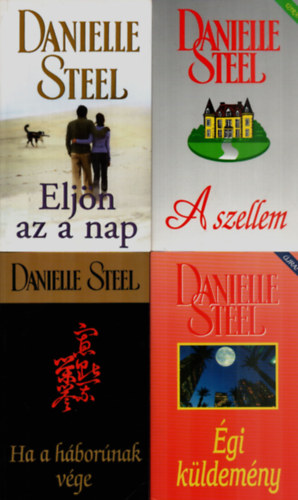 Danielle Steel - 4 db Danielle Steel: A szellem, Ha a hbornak vge, Eljn az a nap, gi kldemny.