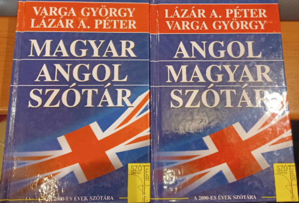 Lzr A. Pter Varga Gyrgy - Angol-Magyar - Magyar-Angol sztr