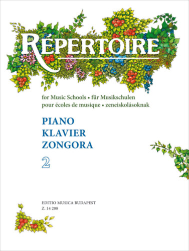 S�rmai J�zsef - R�pertorire for music schools piano 2 - ( Magyar - N�met - Angol nyelven