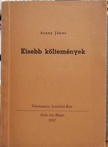 Arany J�nos - Kisebb k�ltem�nyek