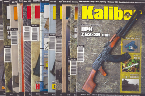 Vass Gbor  (fszerk.) - Kaliber 2018. teljes vfolyam (12 szm)