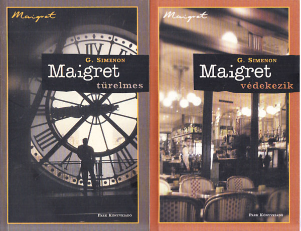 G. Simenon - 2 db. Maigret (Maigret t�relmes + Maigret v�dekezik)