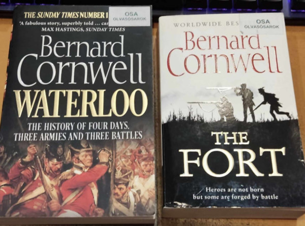 Bernard Cornwell - 2 db Bernard Cornwell: The Fort + Waterloo