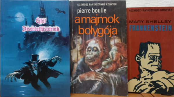 Pierre Boulle Mary Shelley - Horror knyvcsomag