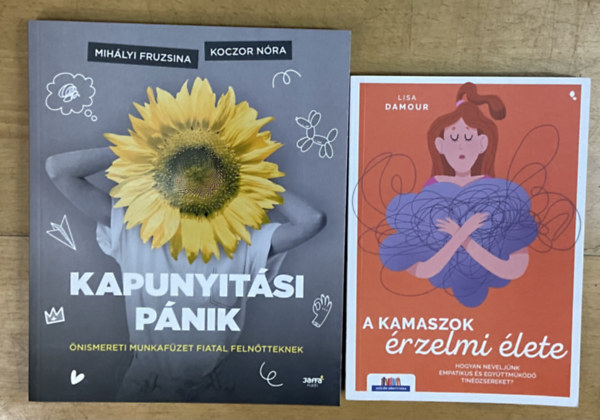 Koczor Nóra, Lisa Damour Mihályi Fruzsina - 2 db könyv fiatal felnőtteknek és szülőknek - Kapunyitási pánik, A kamaszok érzelmi élete