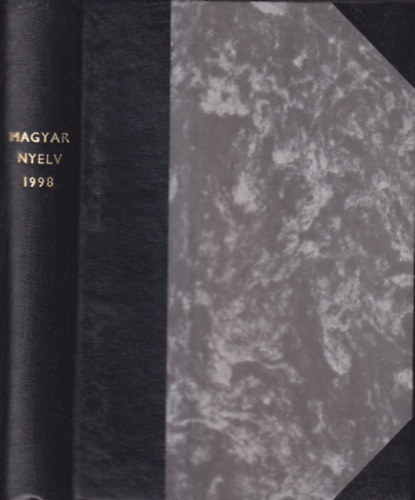 Juh�sz Dezs�  (szerk.) - Magyar nyelv 1998. - teljes �vfolyam