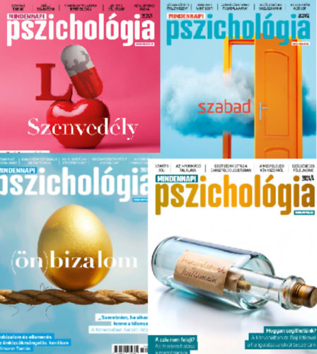 Tárnok Zsanett (szerk) - Mindennapi pszichológia 2024 (1-4.)