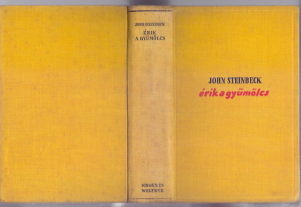 John Steinbeck - rik a gymlcs