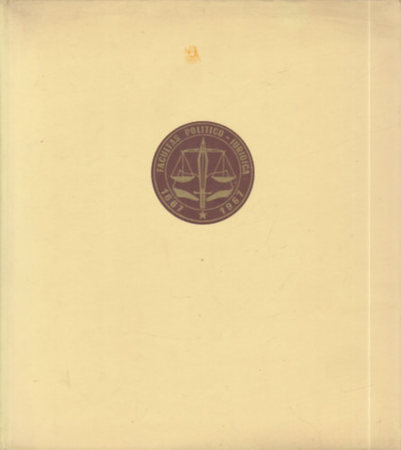 L'histoire de la facult de droit de l'Universit "Etvs Lornd" de Budapest (1667-1967)