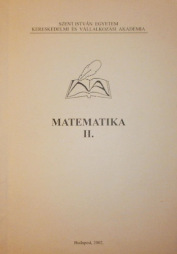 Szivk Jzsefn  (szerk.) - Matematika II.